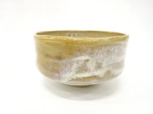 赤膚山焼　大塩昭山造　窯変　茶碗